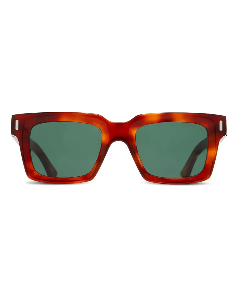 Cutler and Gross Sonnenbrille mit eckigem Gestell - Braun Braun