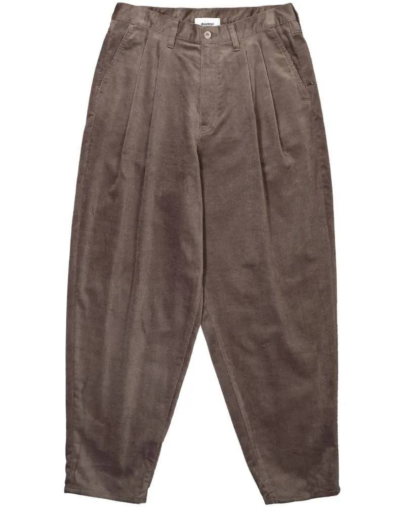 Doublet Hose aus Cord - Braun Braun