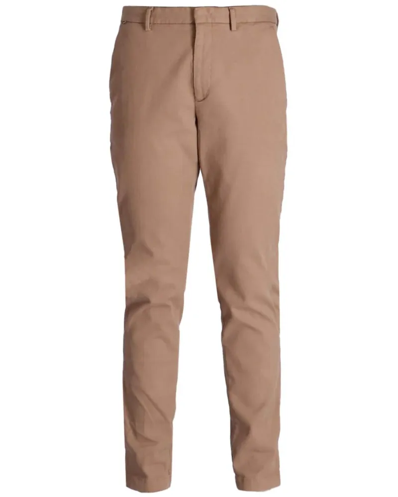 HUGO BOSS Schmale Tapered-Chino mit mittlerer Taille - Nude Nude