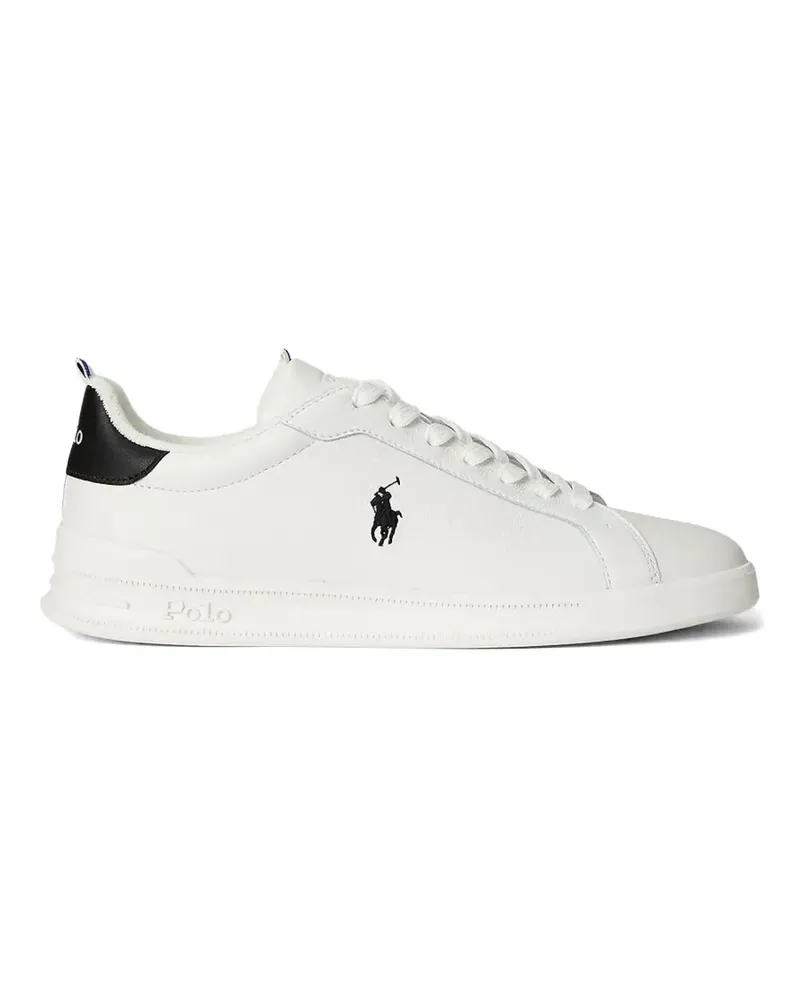 Ralph Lauren logo sneakers - Weiß Weiß