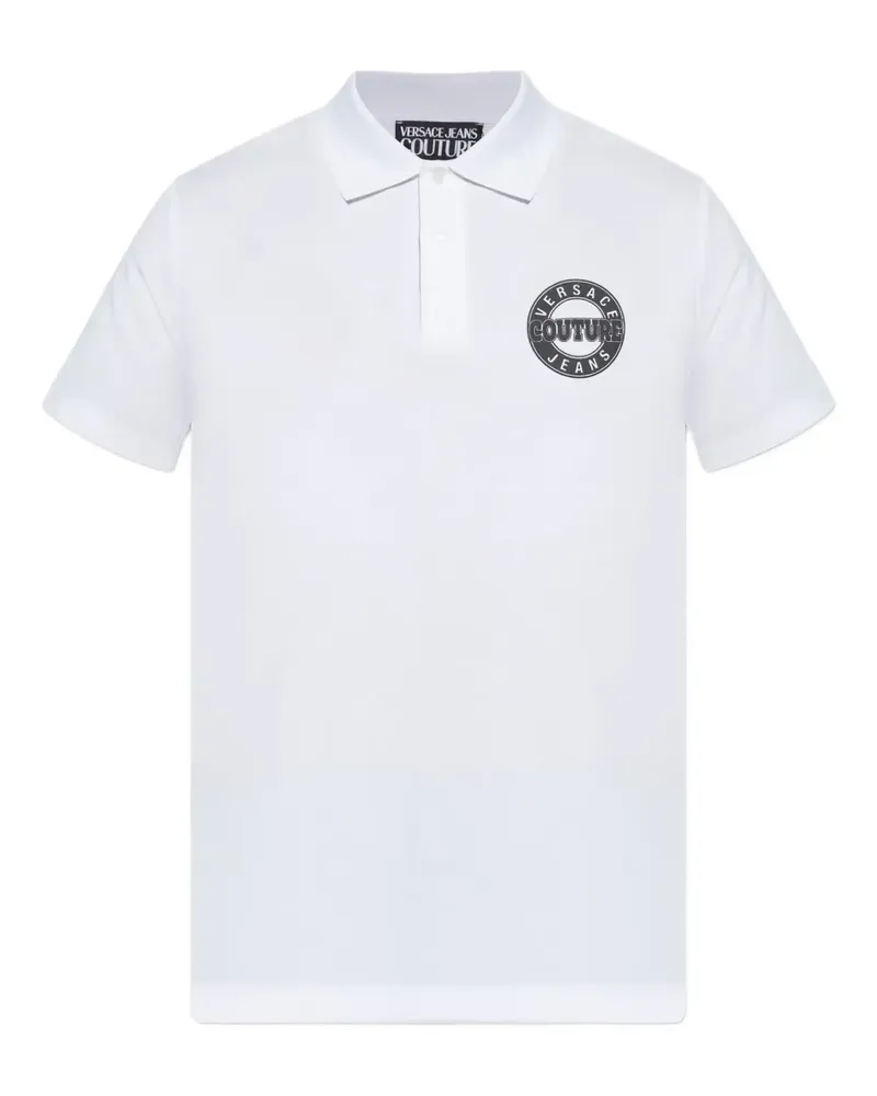 Versace Jeans logo-print polo shirt - Weiß Weiß