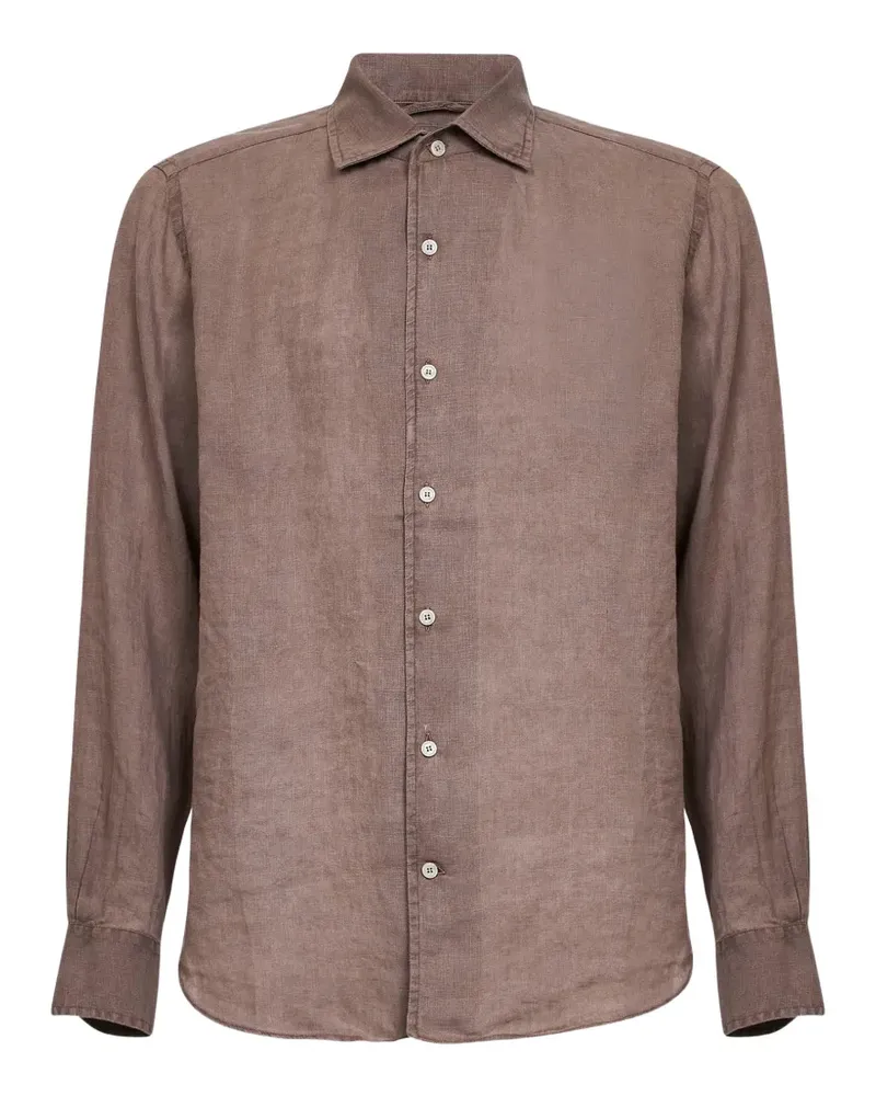 MC2 Saint Barth buttoned long-sleeved shirt - Braun Braun