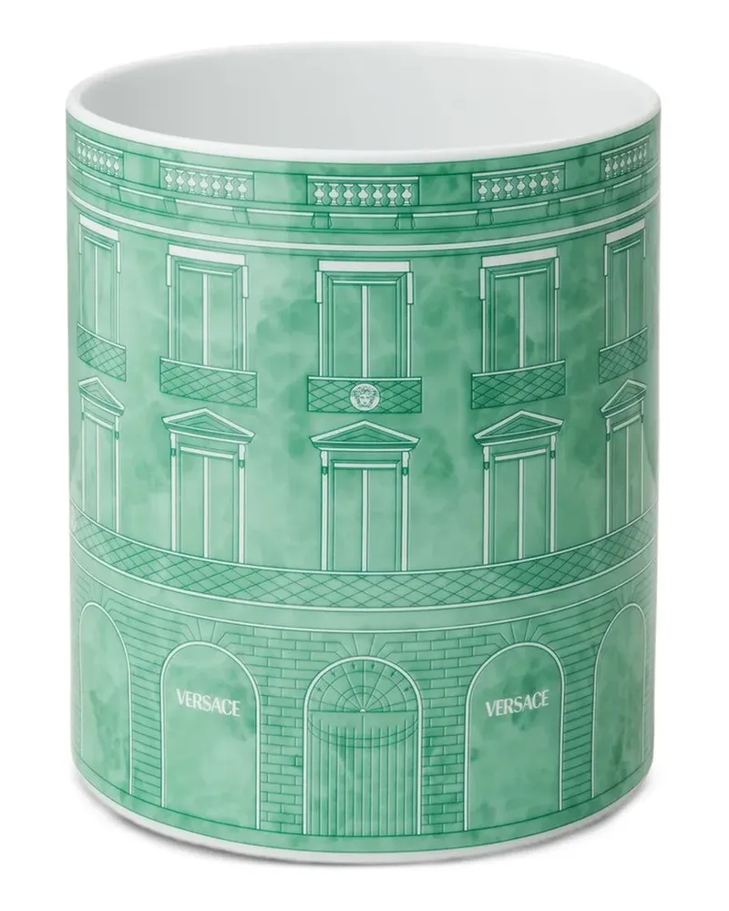 Versace Palazzo marble-effect vase - Grün Grün