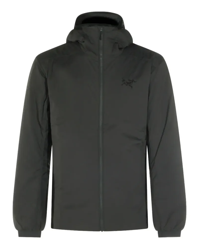 Arc'teryx Atom logo-embroidered hooded jacket - Schwarz Schwarz