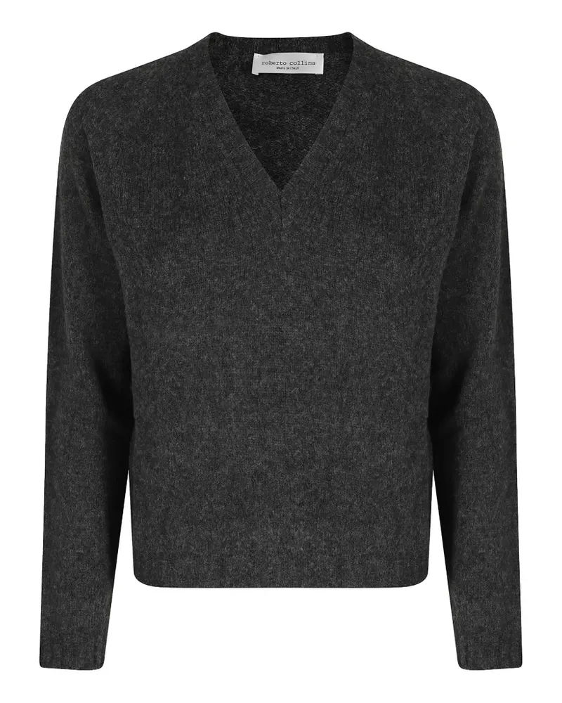 Roberto Collina Pullover mit Raglanärmeln - Grau Grau