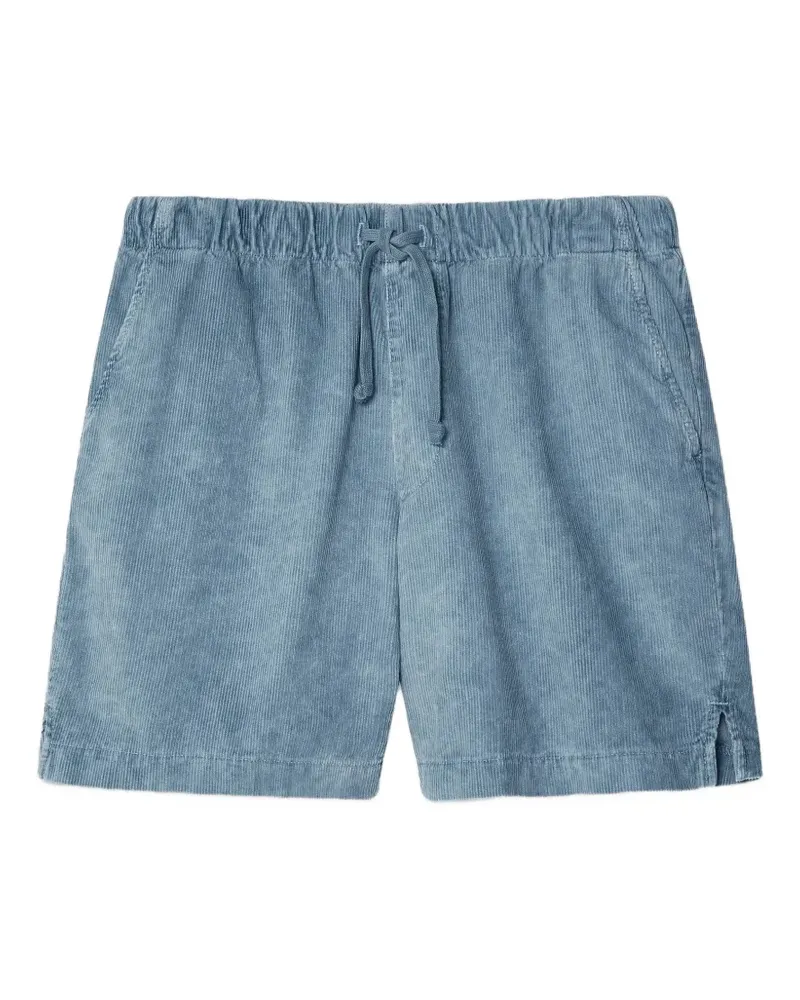 Save Khaki United Easy corduroy drawstring shorts - Blau Blau