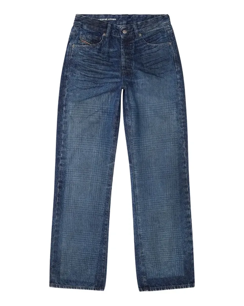 Diesel high-waist jeans - Blau Blau