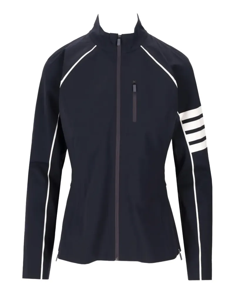 Thom Browne Jacke mit Streifen - Blau Blau