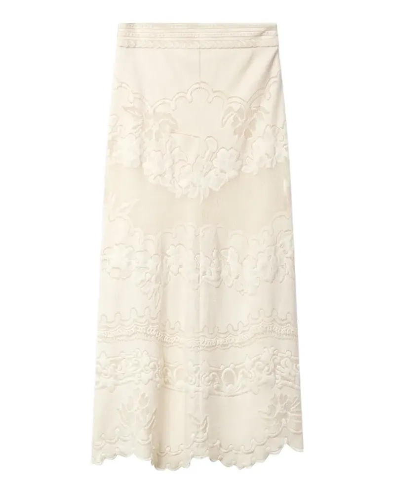 Isabel Marant Bestickter Sanaya Maxirock - Nude Nude