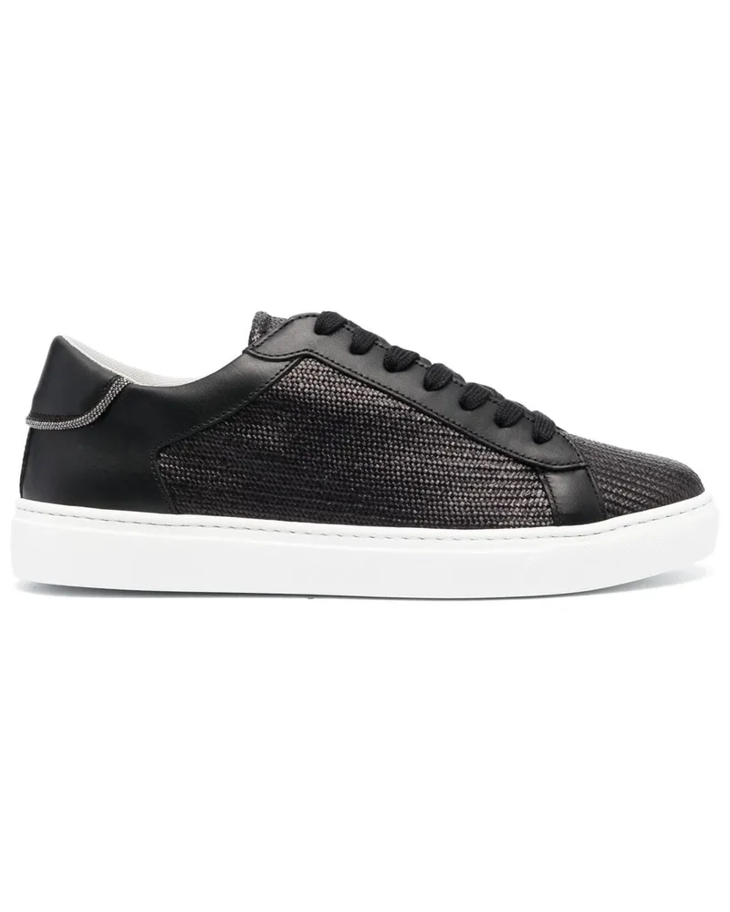 Fabiana Filippi Sneakers mit runder Kappe - Schwarz Schwarz