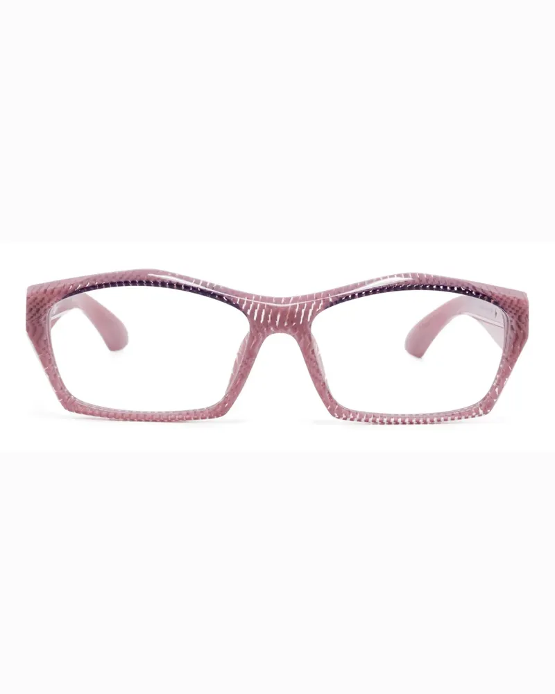 Alain Mikli Brille mit eckigem Gestell - Violett Violett
