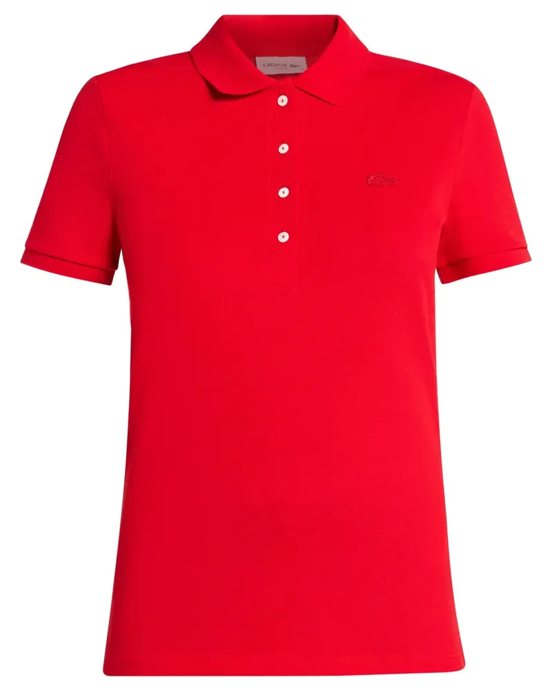 Lacoste Poloshirt aus Pikee - Rot Rot