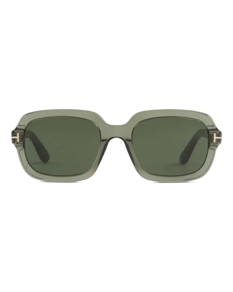Tom Ford Lana rectangle-frame sunglasses - Grün Grün