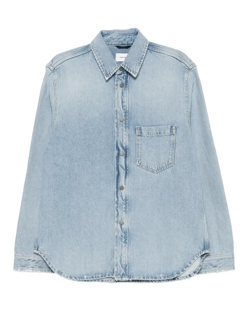 Haikure Matt Pasadena denim shirt - Blau Blau