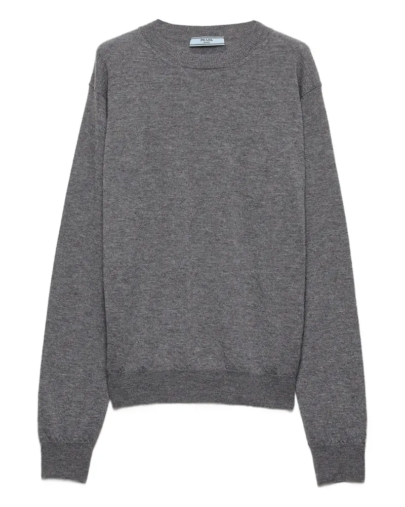 Prada Pullover mit Rundhalsausschnitt - Grau Grau
