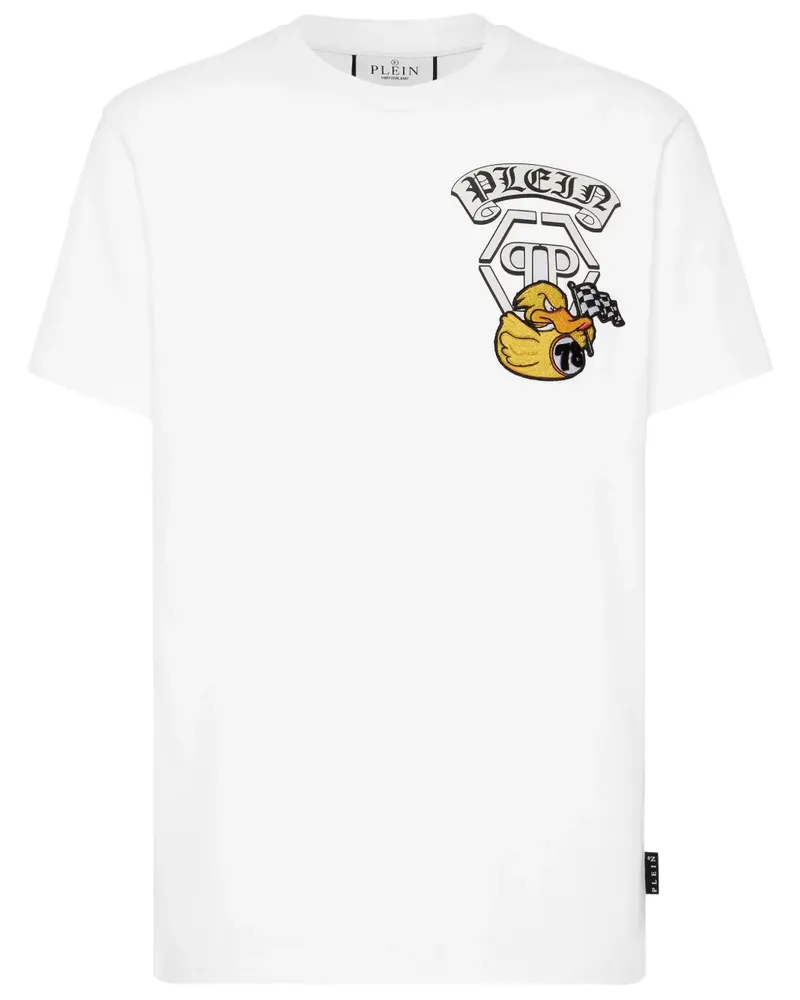 Philipp Plein Gothic Duck T-Shirt - Weiß Weiß