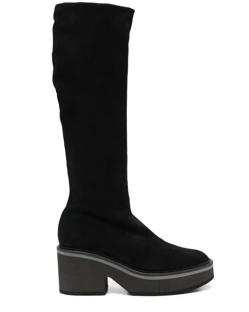 Robert Clergerie Anki Stiefel 75mm - Schwarz Schwarz