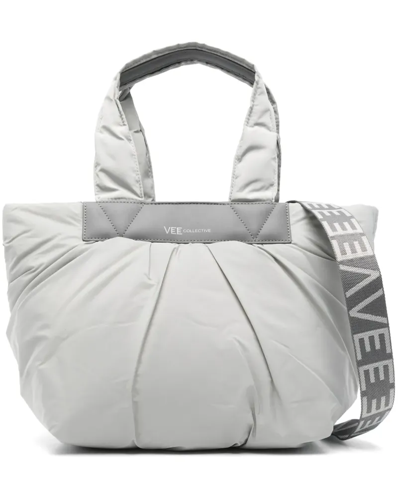 VeeCollective Kleiner Cabas Shopper - Grau Grau