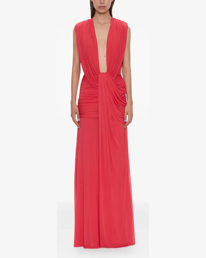 Christopher Esber Ripple drape gown - Rot Rot
