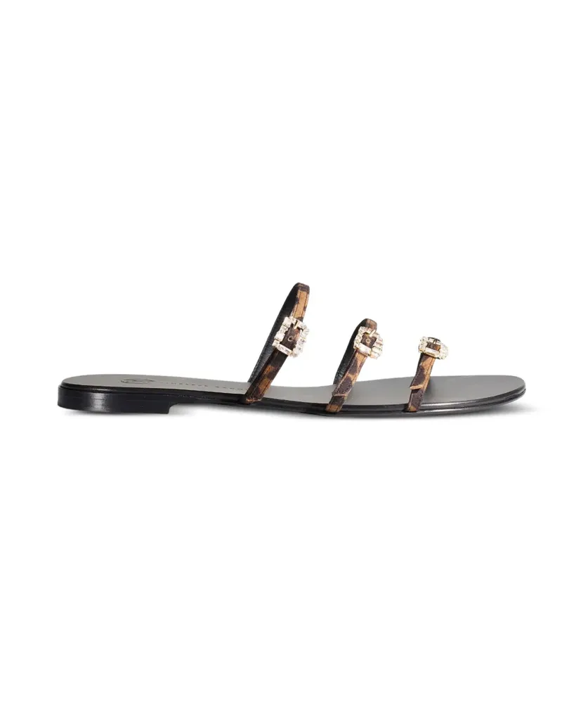Temperley London Eclipse Sandalen mit Schnalle - Schwarz Schwarz