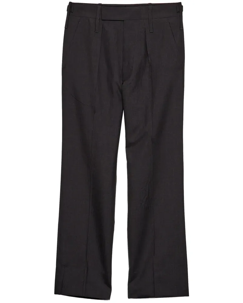 Prada Hose aus Mohairseide - Grau Grau