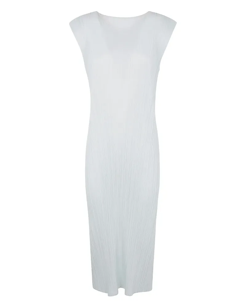 Issey Miyake Monthly Colors: April Midikleid - Weiß Weiß
