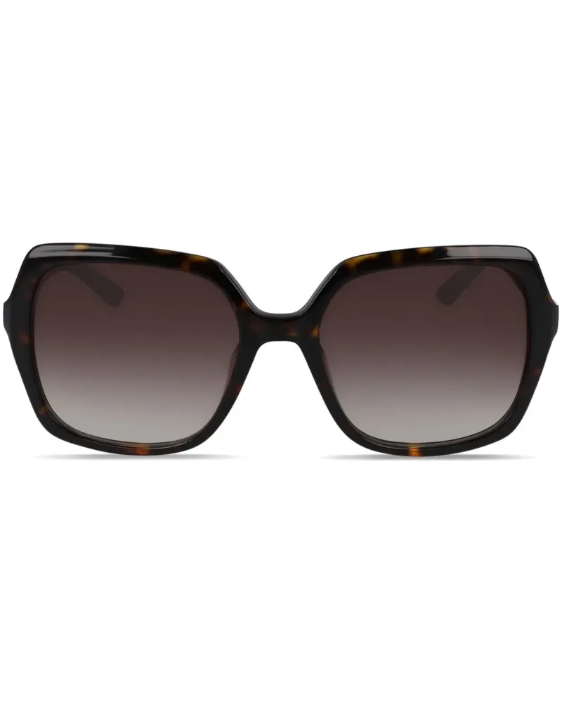 Calvin Klein Sonnenbrille mit Oversized-Gestell - Braun Braun