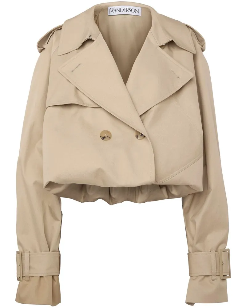 J.W.Anderson Cropped-Trenchcoat Nude