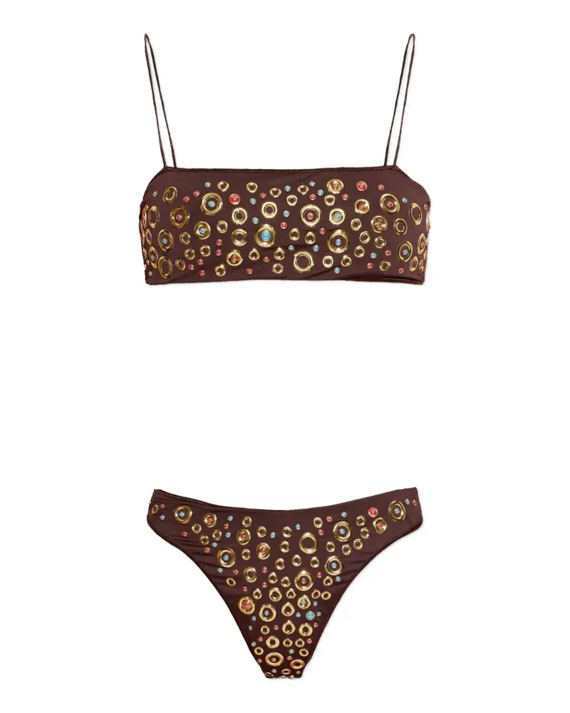 Oséree embellished bikini - Braun Braun