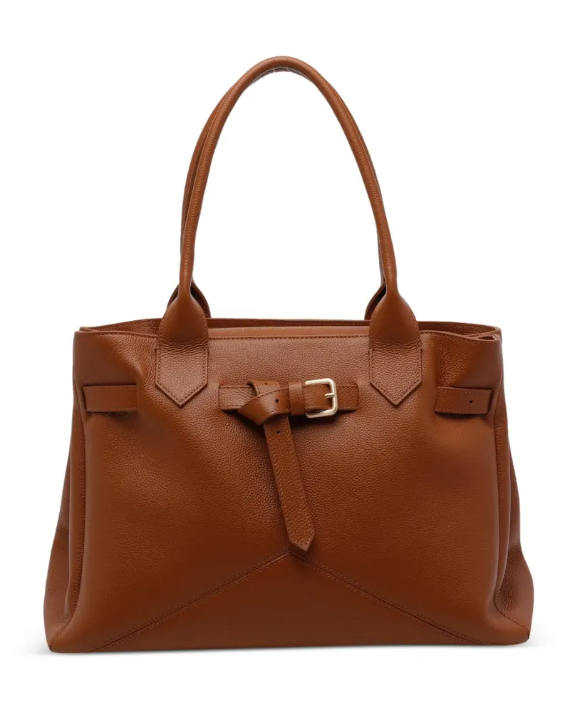 Ballantyne medium Kate 993 buckled shoulder bag - Braun Braun