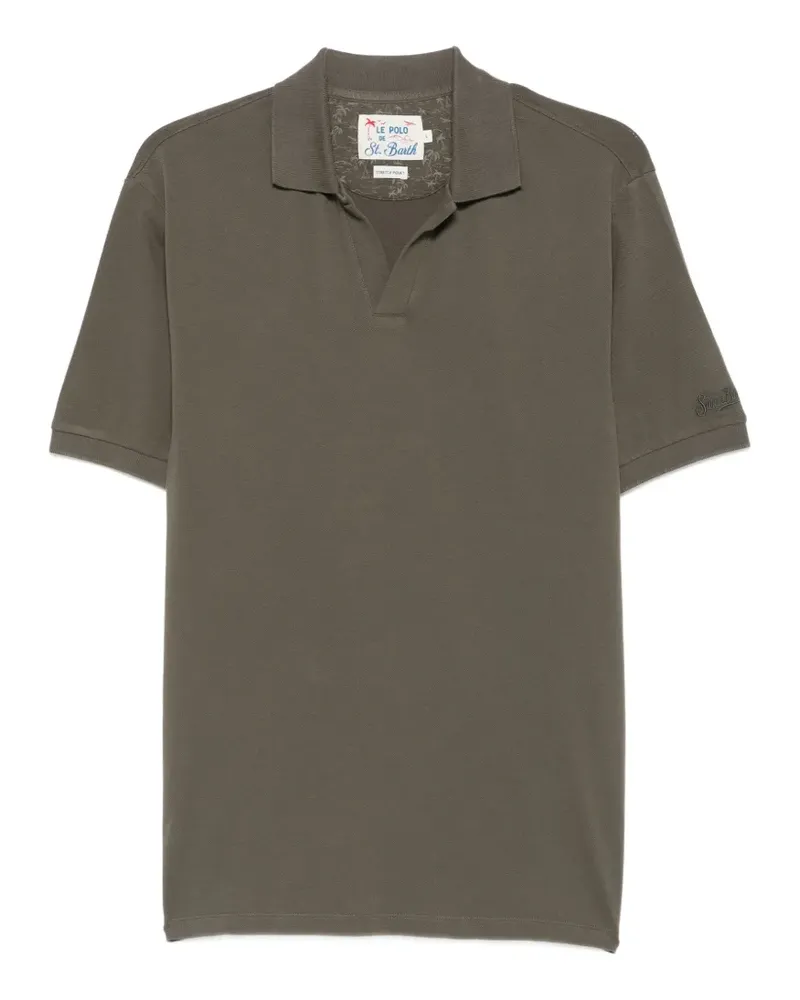 MC2 Saint Barth polo-collar T-shirt - Grün Grün
