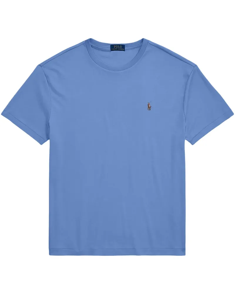 Ralph Lauren T-Shirt mit Polo Pony - Blau Blau