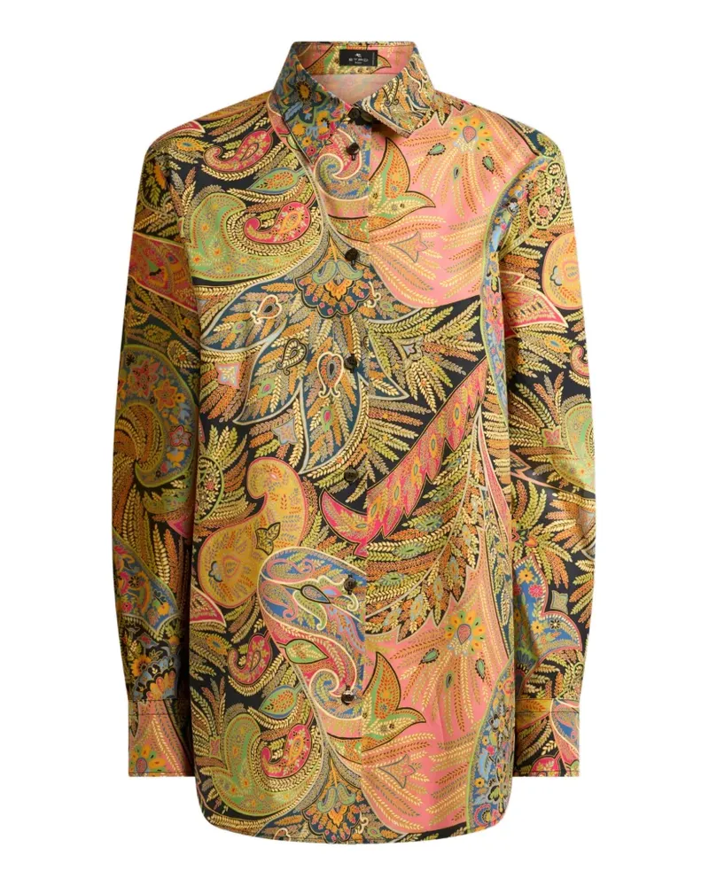 Etro Hemd mit Paisley-Motiv - Nude Nude