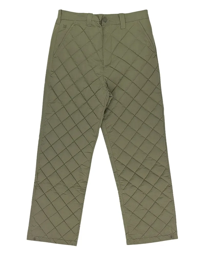 Aimé Leon Dore Stadium quilted "Green" trousers - Grün Grün