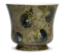 Jesture 1 Vase mit abstraktem Print 21cm