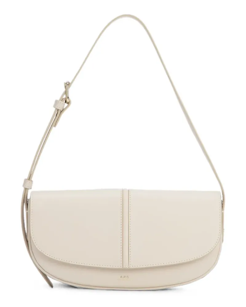 A.P.C. Schultertasche mit Einsätzen - Nude Nude