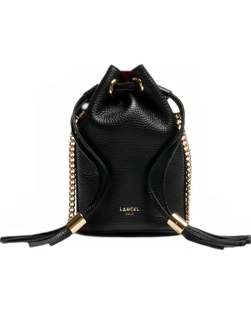 Lancel Beuteltasche mit Quasten-Detail - Schwarz Schwarz