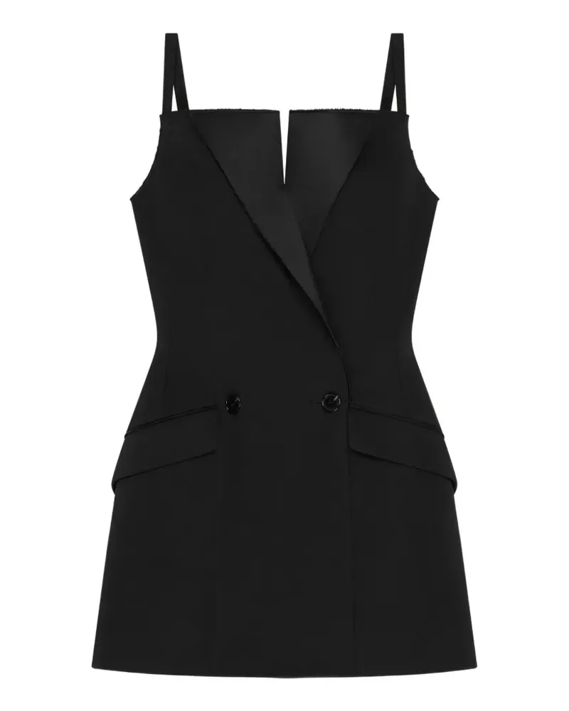 Givenchy Minikleid aus Wolle - Schwarz Schwarz