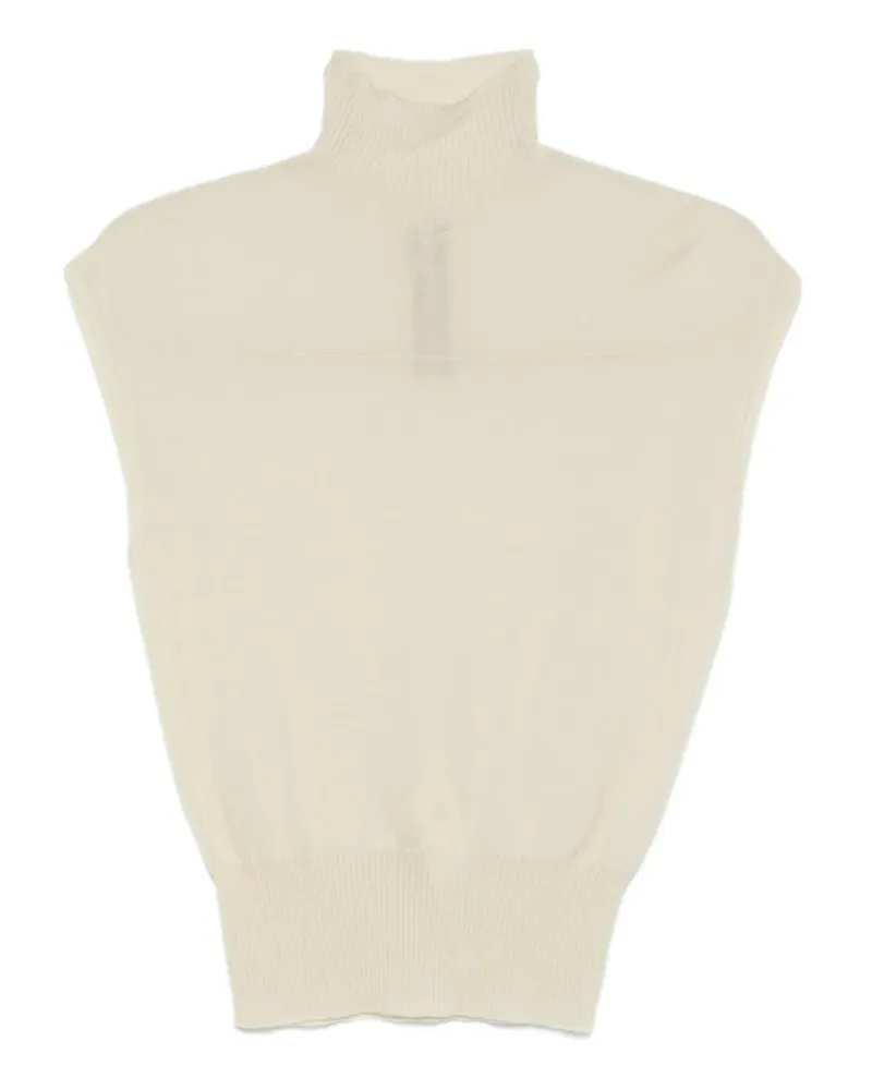 Rick Owens Top mit Stehkragen - Nude Nude