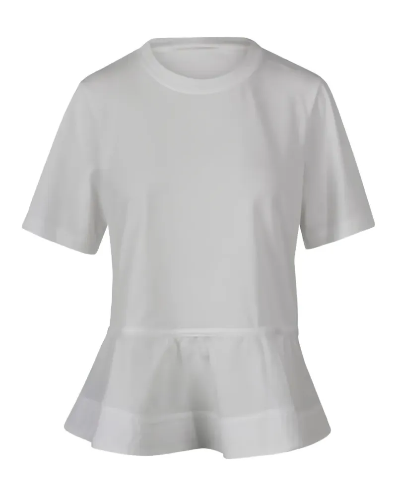 Jovonna flared-hem T-shirt - Weiß Weiß