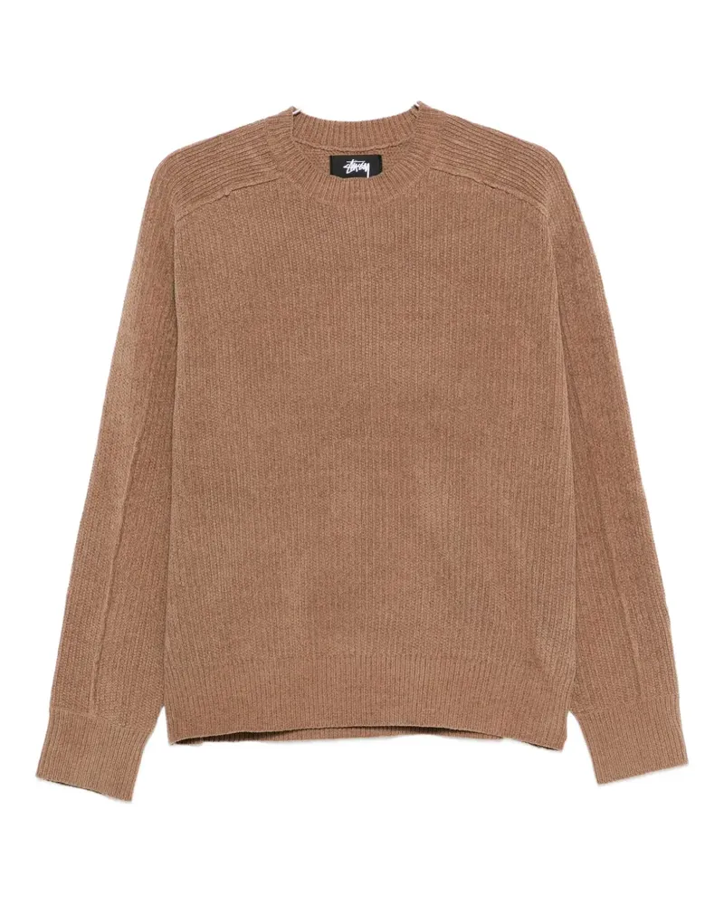 Stüssy Gerippter Pullover - Braun Braun
