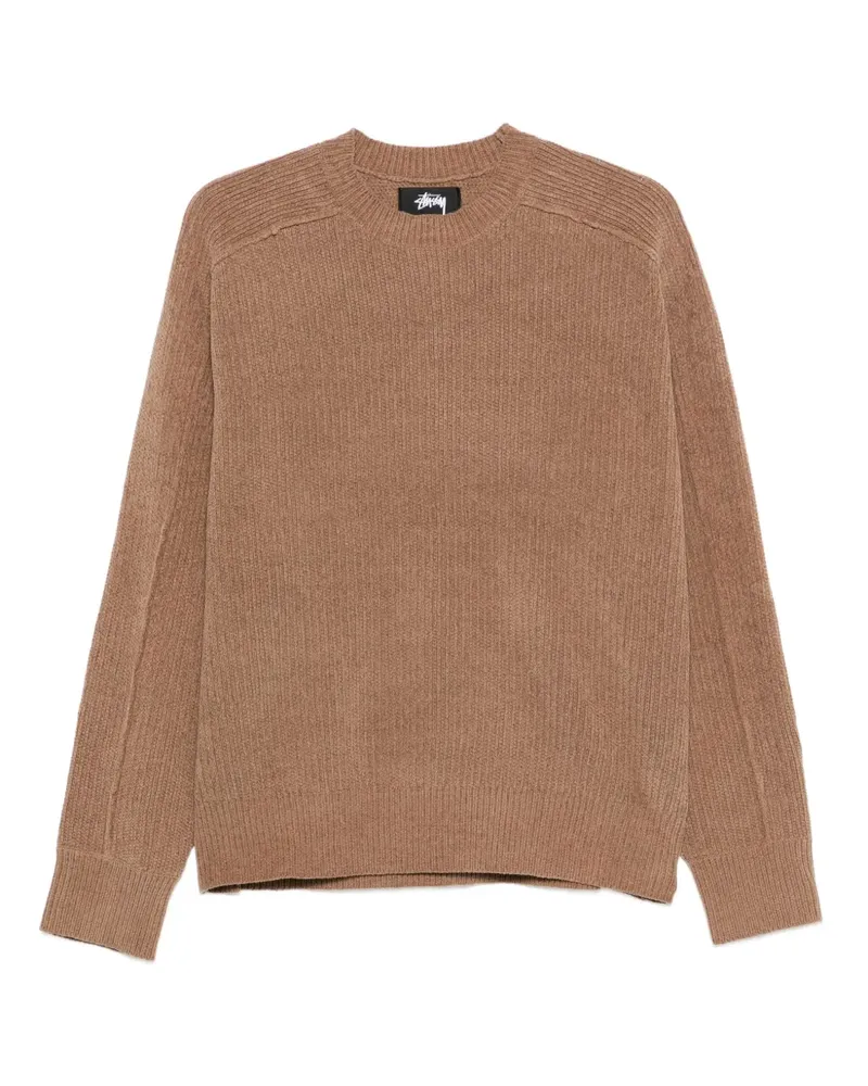 Stüssy Gerippter Pullover - Braun Braun