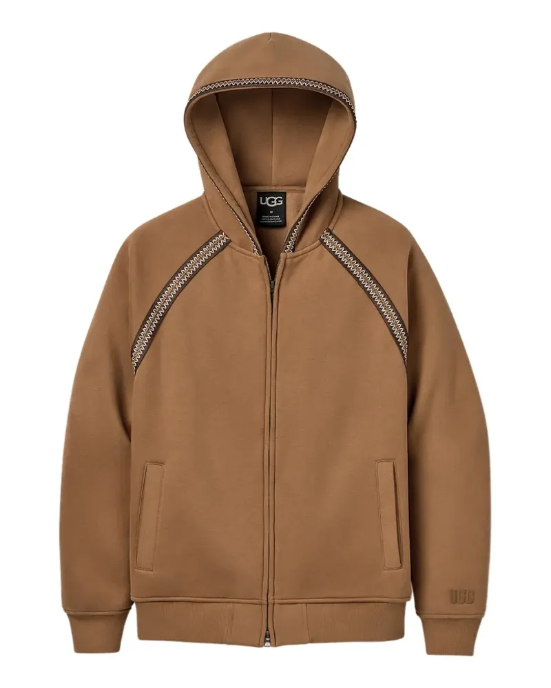 UGG Tasman zip-up jacket - Braun Braun