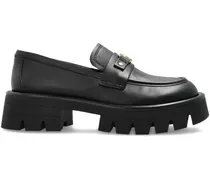 Loafer mit breiter Sohle - Schwarz