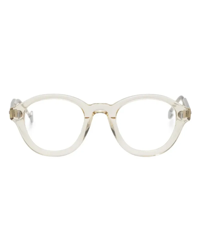 Eyepetizer Brille mit semi-transparentem Gestell - Gelb Gelb