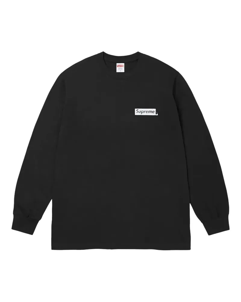 Supreme Being Langarmshirt mit grafischem Print - Schwarz Schwarz