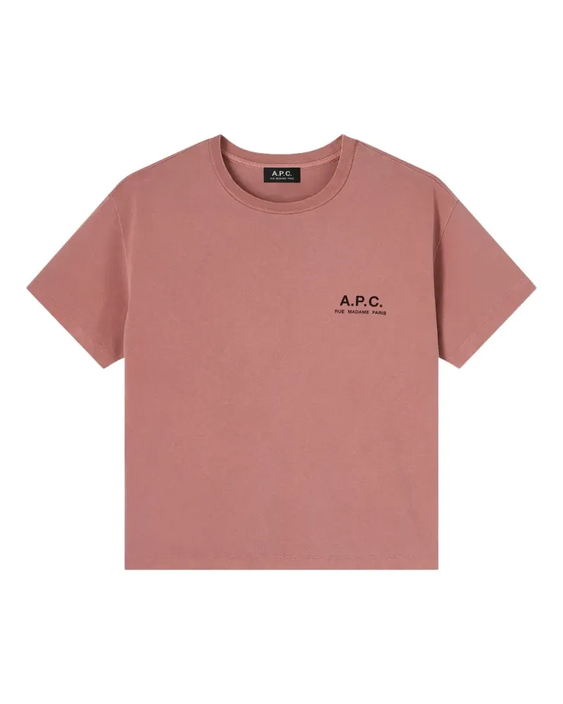 A.P.C. Rue Madame T-Shirt - Rosa Rosa