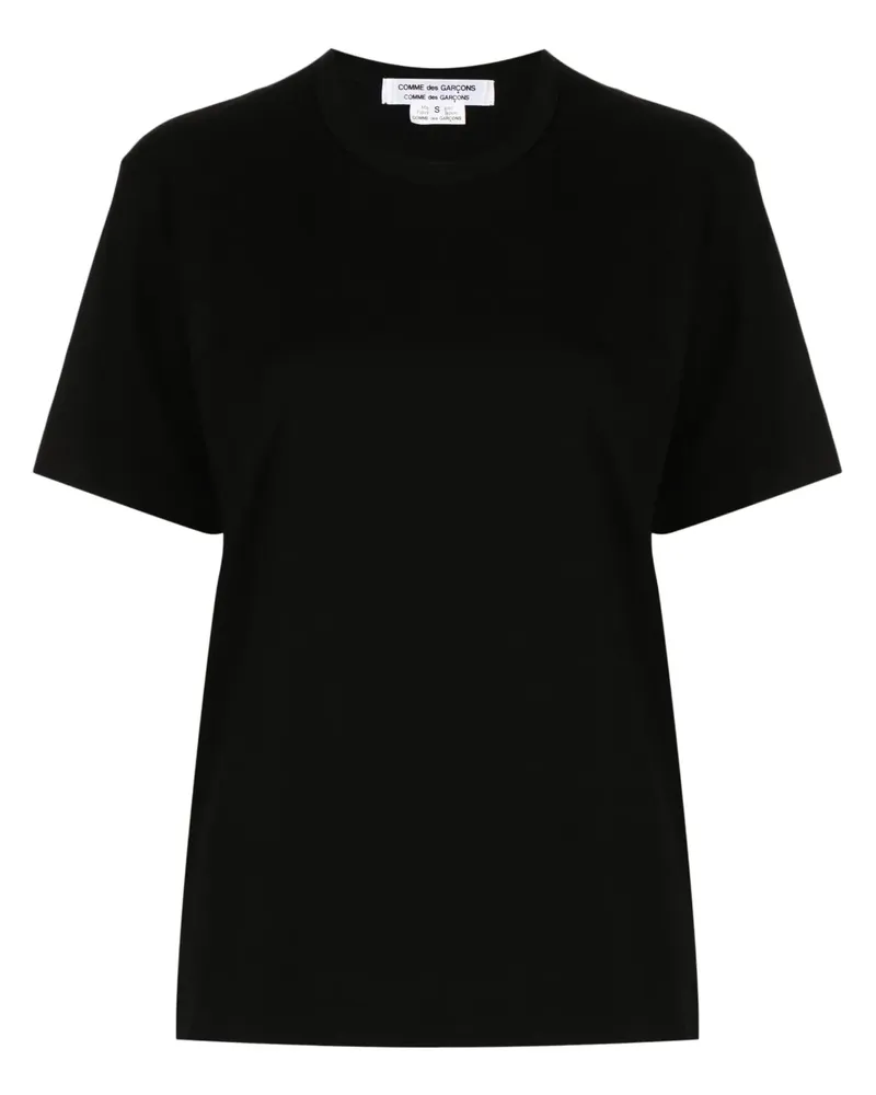 Comme des Garçons Klassisches T-Shirt - Schwarz Schwarz