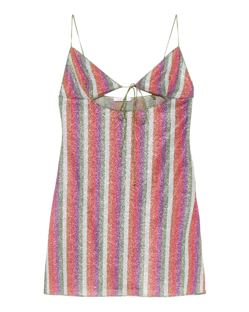 Oséree striped cut-out dress - Rot Rot