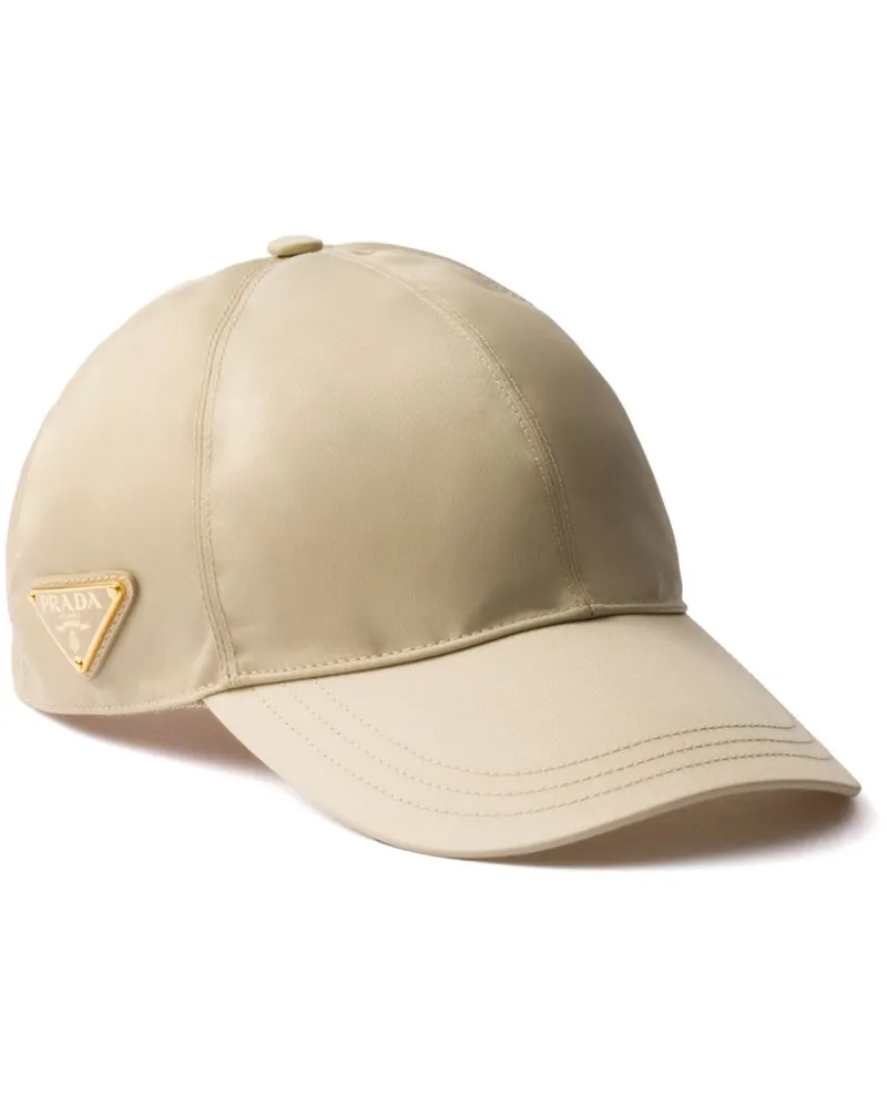 Prada Baseballkappe aus Re-Nylon - Nude Nude